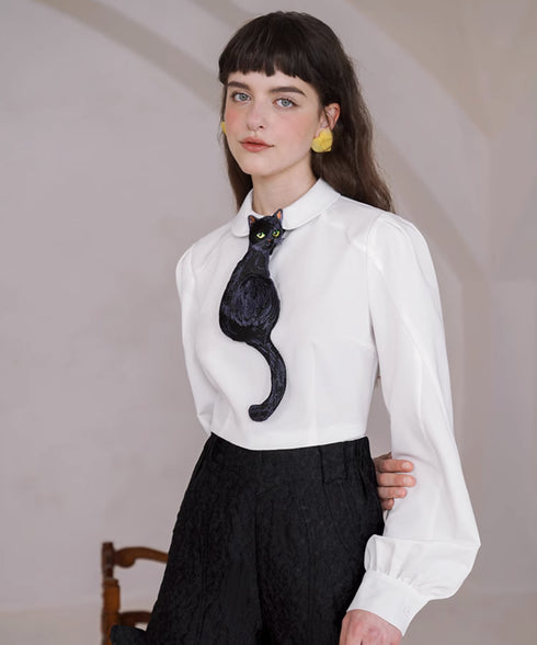 Black Cat Tie